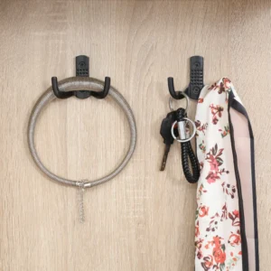 Έπιπλα διαδρόμου HOMCOM 4 σε 1 σε μοριοσανίδα με καθρέφτη, γάντζους και εσωτερικά ρυθμιζόμενα ράφια, 145x29x184 cm 837-256V00WT - Image 6