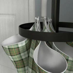 Κρεμάστρα δαπέδου HOMCOM με ομπρέλα και 8 μεταλλικούς γάντζους δίσκου Ø34 x 177cm, Μαύρο 837-420V00BK - Image 6