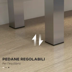 HOMCOM Μοντέρνα σχάρα παπουτσιών για 15-20 ζευγάρια παπούτσια, 5 ράφια και απαλό κλείσιμο, γυαλιστερό λευκό 837-472V81WT - Image 5