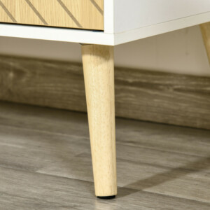 HOMCOM Μοντέρνος Ξύλινος Μπουφές, Ντουλάπα Πολλαπλών Χρήσεων για Σαλόνι ή Υπνοδωμάτιο, 60x40x80cm 838-124 - Image 5