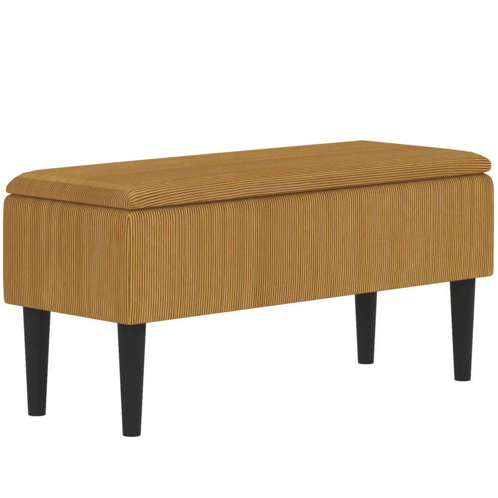 Πάγκος κρεβατιού HOMCOM από πολυεστέρα και ξύλο για υπνοδωμάτιο και είσοδο Πάγκος κρεβατιού HOMCOM από πολυεστέρα και ξύλο για υπνοδωμάτιο και είσοδο