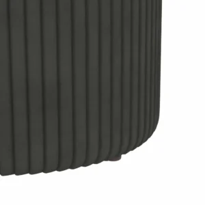 HOMCOM Storage Pouf 120 kg max για Σαλόνι, Είσοδο και Υπνοδωμάτιο, σε πολυεστέρα, 36x36x44 cm, Γκρι 838-439V00GY - Image 6