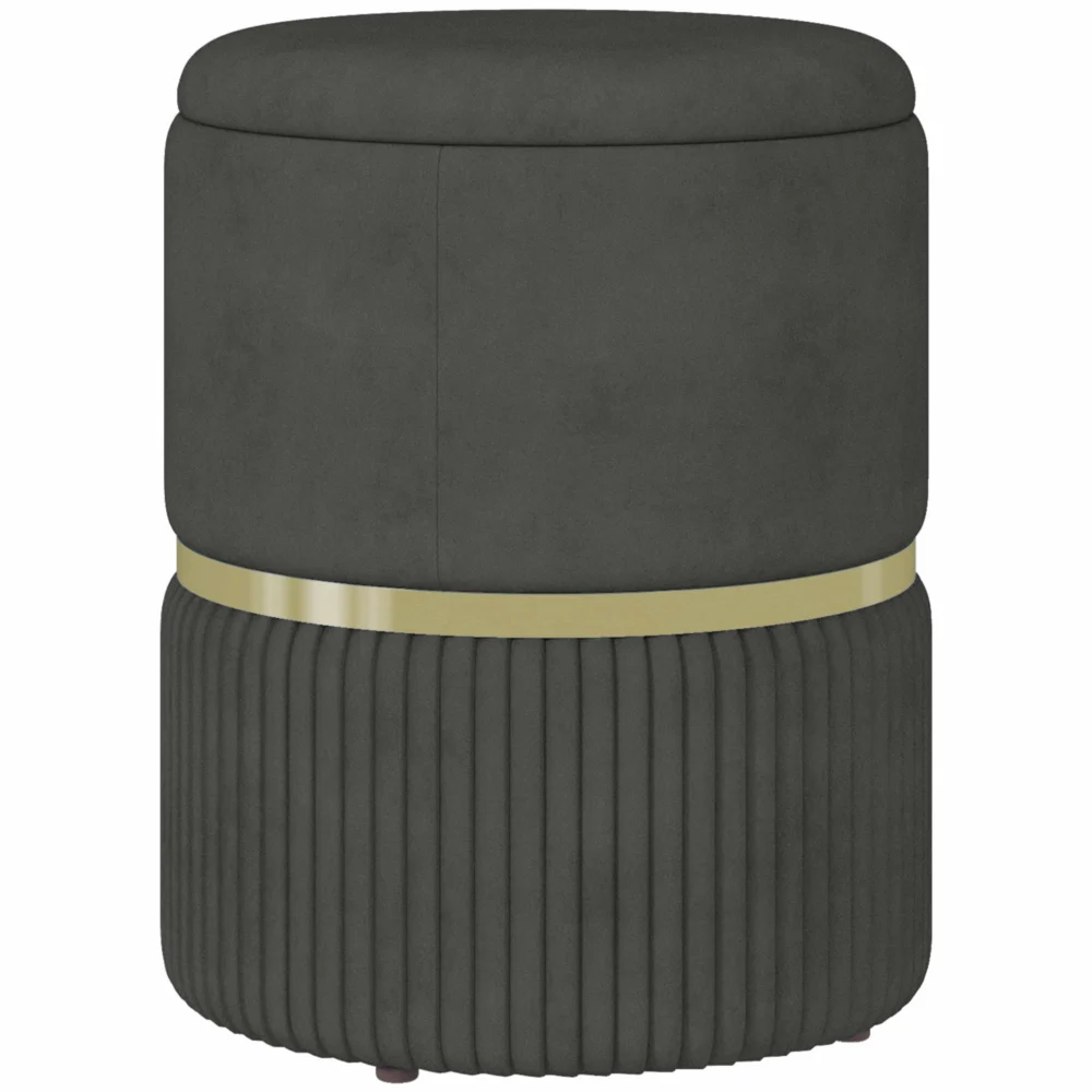 HOMCOM Storage Pouf 120 kg max για Σαλόνι HOMCOM Storage Pouf 120 kg max για Σαλόνι