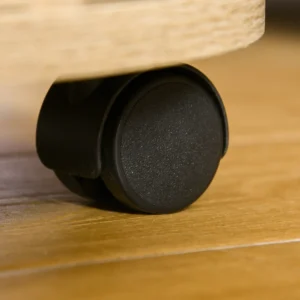 Σετ Στρογγυλά Nesting Τραπεζάκια Σαλονιού 60 x 47 cm 2 τμχ HOMCOM 839-810V00MX - Image 7