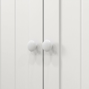 Έπιπλο κουζίνας HOMCOM με 5 κεντρικά ράφια και 2 πλαϊνά ράφια σε 6 επίπεδα, σε MDF, 60x30x104 cm, Λευκό 83A-096V80WT - Image 7