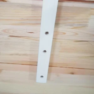 Τραπεζαρία HOMCOM 4 θέσεων με αντιολισθητικά πόδια, από ξύλο πεύκου, 120x75x75 cm 83A-103V00ND - Image 6