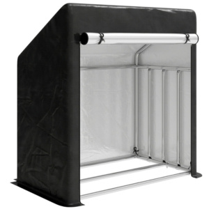 Outsunny Εξωτερική Ξυλοθήκη από Ενισχυμένο Ατσάλι με Αδιάβροχη Κάλυψη