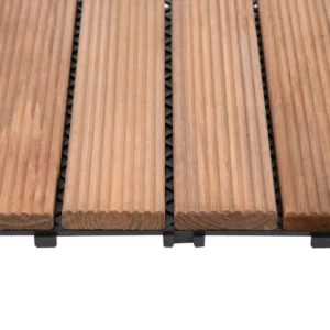 Outsunny Πλακάκια Εξωτερικού Χώρου Ξύλινο Σύμπλεγμα, Σετ 27 τεμαχίων 844-325BN - Image 7