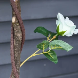 Outsunny Camelia τεχνητό δέντρο με 21 λουλούδια και βάζο ύψους 90 cm 844-340WT - Image 6