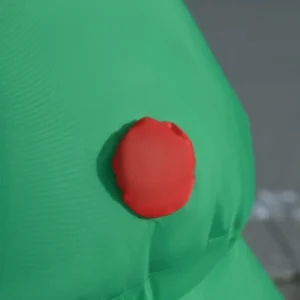 Φουσκωτός Άγιος Βασίλης με Δέντρο 150 cm με Φώτα LED HOMCOM 844-374 - Image 6