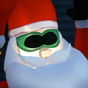 Φουσκωτός Άγιος Βασίλης με Ενσωματωμένα Φώτα HOMCOM 844-405V90 - Image 7