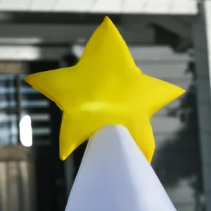 Χριστουγεννιάτικο Φουσκωτό Δέντρο με Χιονάνθρωπους και φωτάκια LED HOMCOM 844-414V90 - Image 7