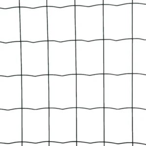 Δίχτυ περίφραξης από χάλυβα και PVC Outsunny για εξωτερικούς χώρους, ρολό 25 m και ύψος 1,7 m, πράσινο 844-461 - Image 5