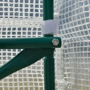 Outsunny Θερμοκήπιο για Λαχανόκηπους 6x3x2m με 8 Παράθυρα και Ρολόπορτα, σε Ατσάλι και PP, Πράσινο 845-011WT - Image 5