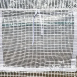 Outsunny Θερμοκήπιο για Λαχανόκηπους 6x3x2m με 8 Παράθυρα και Ρολόπορτα, σε Ατσάλι και PP, Πράσινο 845-011WT - Image 6