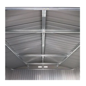 Μεταλλική Αποθήκη Κήπου από Γαλβανισμένο Ατσάλι 340 x 382 x 200 cm Outsunny 845-031V01 - Image 3