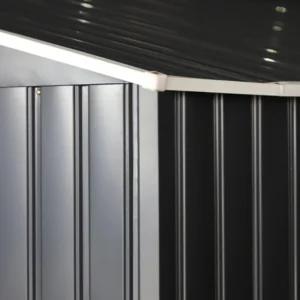 Μεταλλική Αποθήκη Κήπου από Γαλβανισμένο Ατσάλι 340 x 382 x 200 cm Outsunny 845-031V01 - Image 7