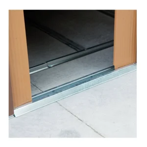 Μεταλλική Αποθήκη Κήπου από Γαλβανισμένο Ατσάλι 277 x 191 x 192 cm Χρώματος Καφέ Outsunny 845-031YL - Image 3