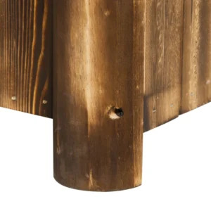 Outsunny Rectangular Planter Box για φυτά σε ξύλο ελάτης, 70x35x30cm 845-104 - Image 6