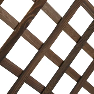 Outsunny φυτευτή εξωτερικού χώρου με πλέγμα για αναρριχητικά φυτά και γλάστρα, σε ξύλο ελάτης, 72,5x31,5x149,5 cm 845-127BN - Image 7