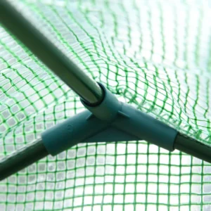 Θερμοκήπιο Outsunny Garden με ανοιγόμενη πόρτα και εισαγωγή αέρα, 4 σχοινιά και πασσάλους, 180x100x168 cm, πράσινο 845-154V01 - Image 6