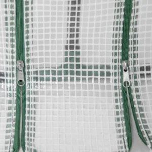 Θερμοκήπιο Outsunny Garden με Ενισχυμένο κάλυμμα πολυαιθυλενίου και πλαίσιο από χάλυβα, 180x90x90cm, Λευκό 845-204V03WT - Image 7