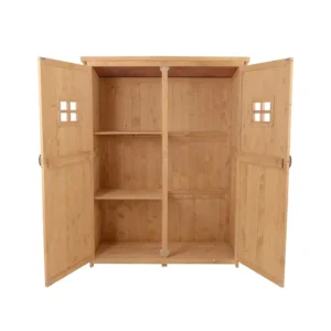 Ξύλινη Αποθήκη Κήπου 127.5 x 50 x 164 cm Outsunny 845-210 - Image 2