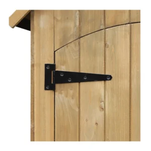 Ξύλινη Αποθήκη Κήπου 77.5 x 54.2 x 179.5 cm Outsunny 845-246ND - Image 3