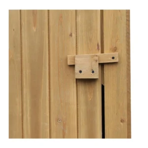 Ξύλινη Αποθήκη Κήπου 77.5 x 54.2 x 179.5 cm Outsunny 845-246ND - Image 4