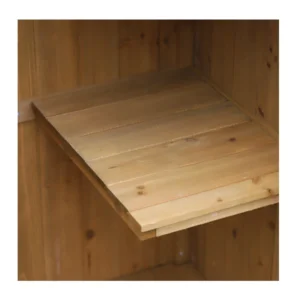 Ξύλινη Αποθήκη Κήπου 77.5 x 54.2 x 179.5 cm Outsunny 845-246ND - Image 6