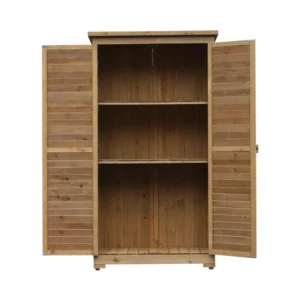 Ξύλινη Αποθήκη Κήπου 87 x 46.5 x 160 cm Outsunny 845-247 - Image 2