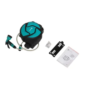 Αυτόματη Ανέμη Ποτίσματος με Λάστιχο Νερού 10 m DURHAND 845-260 - Image 2