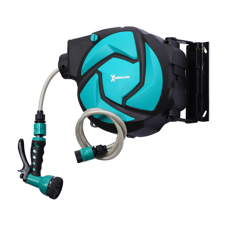 Αυτόματη Ανέμη Ποτίσματος με Λάστιχο Νερού 10 m DURHAND 845-260 Αυτόματη Ανέμη Ποτίσματος με Λάστιχο Νερού 10 m DURHAND 845-260
