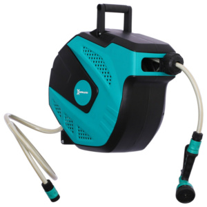 Durhand Αυτόματος Επιτοίχιος Τυλιχτής Σωλήνων με 7 Λειτουργίες Ποτίσματος