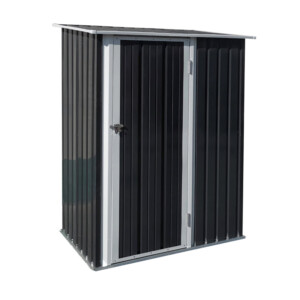 Μεταλλική Αποθήκη Κήπου 142 x 84 x 189 cm Outsunny 845-328V01GY - Image 4