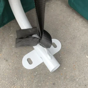 Outsunny τέντα γκαράζ για αυτοκίνητα, μοτοσυκλέτες και εργαλεία από μέταλλο και ύφασμα PE, 240x200x202cm, Πράσινο 845-697GN - Image 7