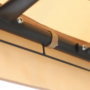 Outsunny κουνιστή πολυθρόνα 3 θέσεων και κάλυμμα κιόσκι μονό κρεβάτι με κουνουπιέρα και μαξιλάρια, μπεζ 256x172x248 cm 84A-056 - Image 7