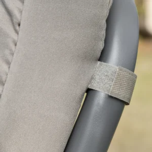 Κούνια κήπου Outsunny 3 θέσεων με οροφή από ατσάλι και μπεζ πολυεστέρα 215 x 120 x 165 cm 84A-062V01 - Image 7