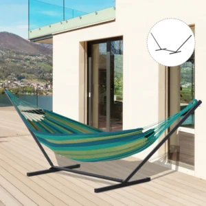 Μεταλλική Βάση Στήριξης Αιώρας 360 x 92 x 112 cm Outsunny 84A-082 - Image 7