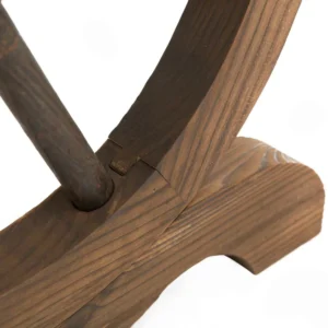 Τραπέζι κήπου Outsunny Country Style με ποδαράκια τροχού, Ξύλο Ελάτης αδιάβροχο 113x60x65cm 84B-361 - Image 6