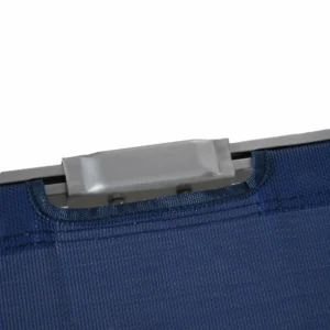 Outsunny ξαπλώστρα αλουμινίου, ξαπλώστρα κήπου Textilene με αφαιρούμενο προσκέφαλο 84B-572BU - Image 6