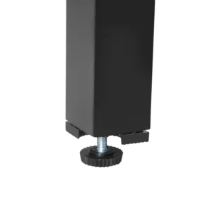 Outsunny Σετ Τραπέζι 7 τμχ με πτυσσόμενες και ρυθμιζόμενες καρέκλες κήπου σε Texteline, Μαύρο 84B-923 - Image 7