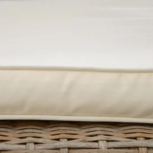 Μαξιλάρι ξαπλώστρας Outsunny με αφαιρούμενο κάλυμμα από πολυεστέρα, 188x53x8cm, Κρεμ Λευκό 84B-952V00CW - Image 6