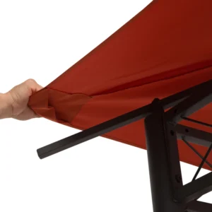 Outsunny Ανταλλακτική οροφής για Gazebo 3x3m σε αδιάβροχο Anti-UV πολυεστέρα, πορτοκαλί 84C-141OG - Image 7