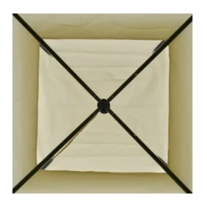 Κιόσκι Κήπου με Μεταλλικό Σκελετό 350 x 350 x 270 cm Outsunny 84C-183BG - Image 2