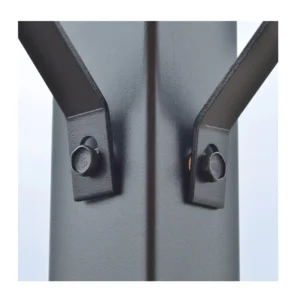 Κιόσκι Κήπου με Ατσάλινο Σκελετό και Πτυσσόμενο Σκίαστρο 325 x 325 x 270 Outsunny 84C-194 - Image 3