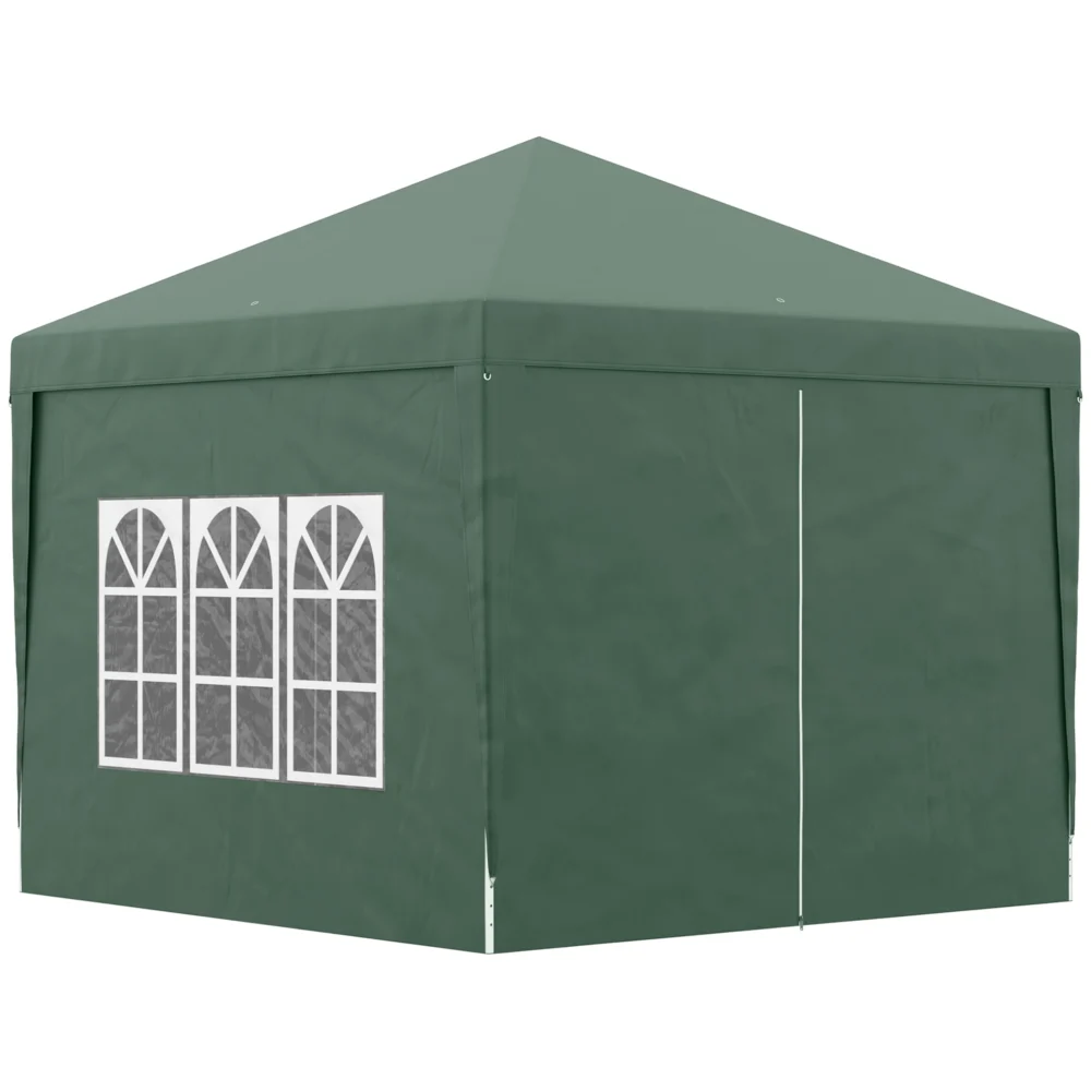 Outsunny Gazebo 3x3 m Waterproof Steel Garden με υφασμάτινο κάλυμμα Oxford Outsunny Gazebo 3x3 m Waterproof Steel Garden με υφασμάτινο κάλυμμα Oxford