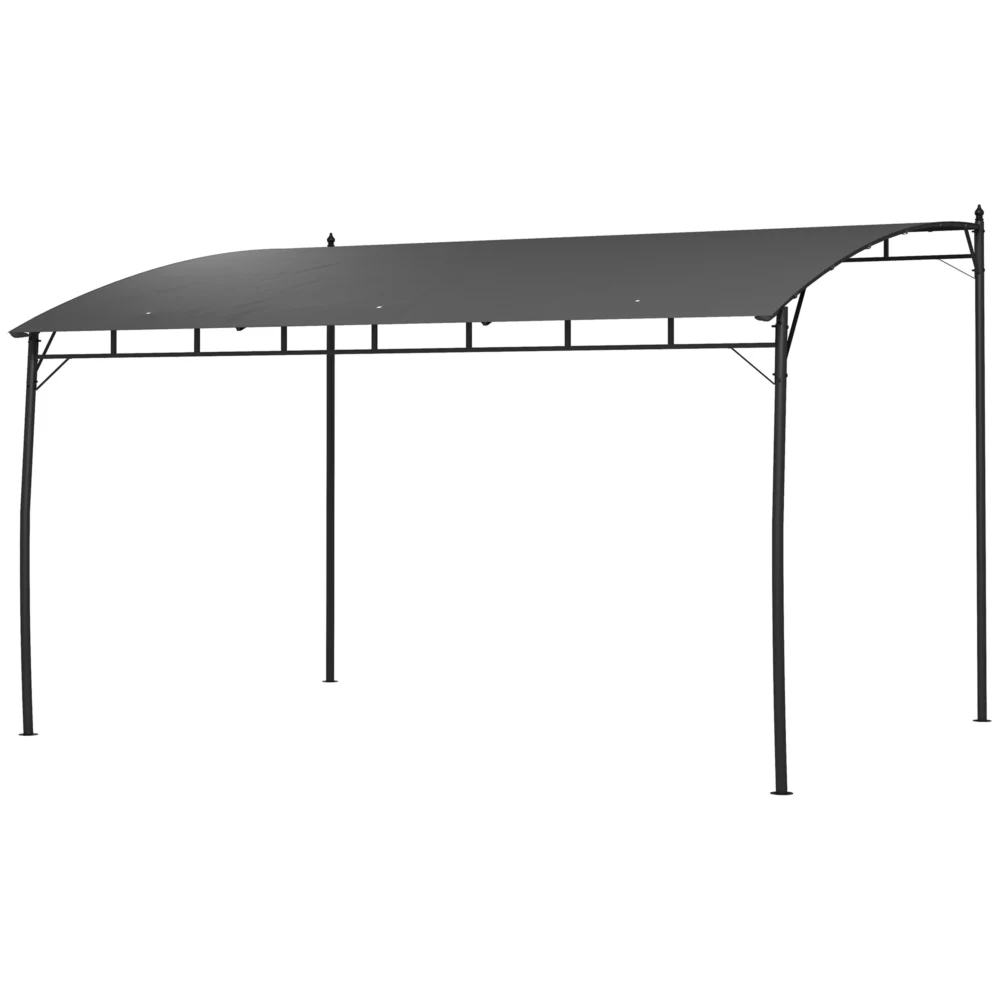 Outsunny Pergola Gazebo με 3 οπές αποστράγγισης Outsunny Pergola Gazebo με 3 οπές αποστράγγισης