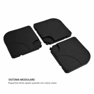 Outsunny Σετ 4τμχ Πλαστική Βάση Ομπρέλα Κήπου 50? 50 7,5 εκ 84D-021 - Image 3