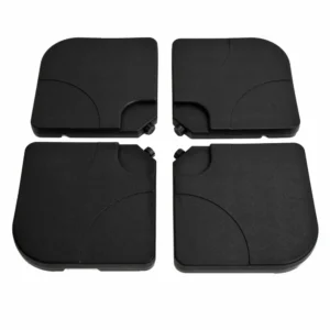 Outsunny Σετ 4τμχ Πλαστική Βάση Ομπρέλα Κήπου 50? 50 7,5 εκ 84D-021 - Image 6